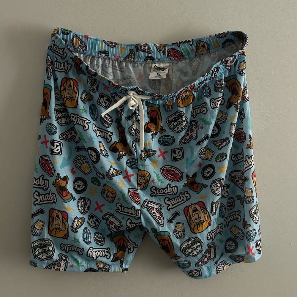 Scooby-Doo Blue Printed Men's Shorts